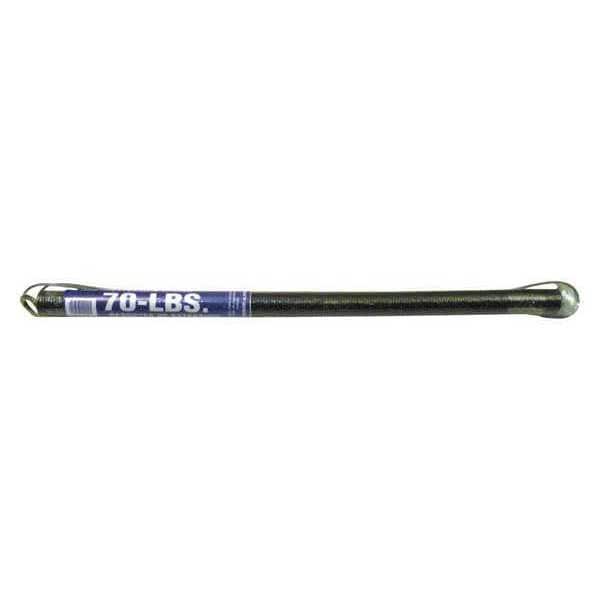 Primeline Tools 70 lb., Yellow Tip, Sectional Garage Door Extension Spring with Safety Cable (Single Pack) - GD 12202