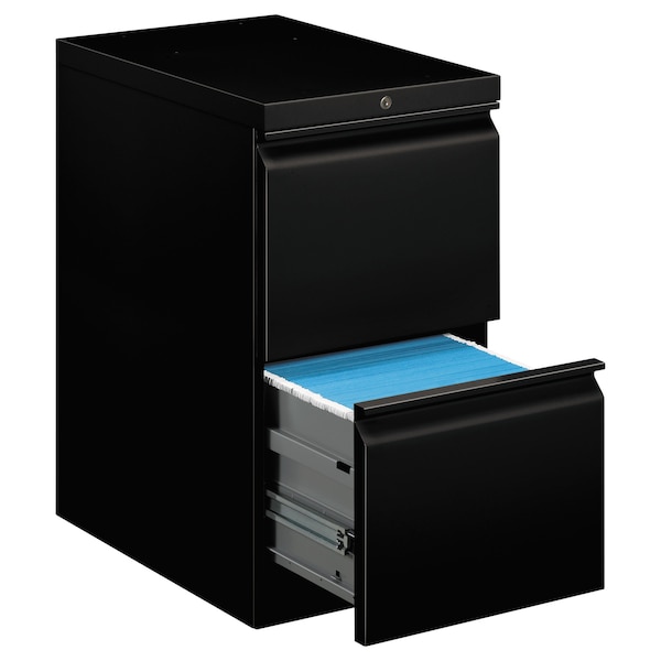 Hon 15 in W 2 Drawer File Cabinets, Black - H33823R.L.P