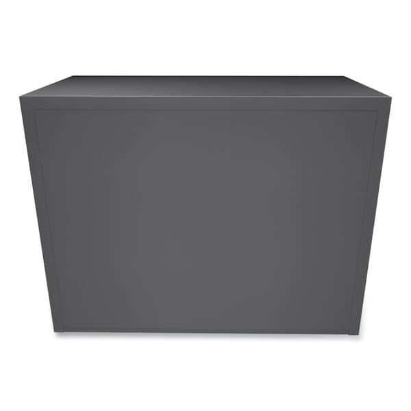Hon 36" W 2 Drawer File Cabinet, Charcoal, A4/Legal/Letter - H782.L.S