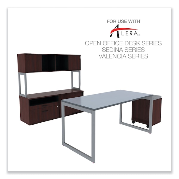Alera 29-1/2" W 2 Drawer File Cabinets, Mahogany, Legal/Letter - ALELS583020MY