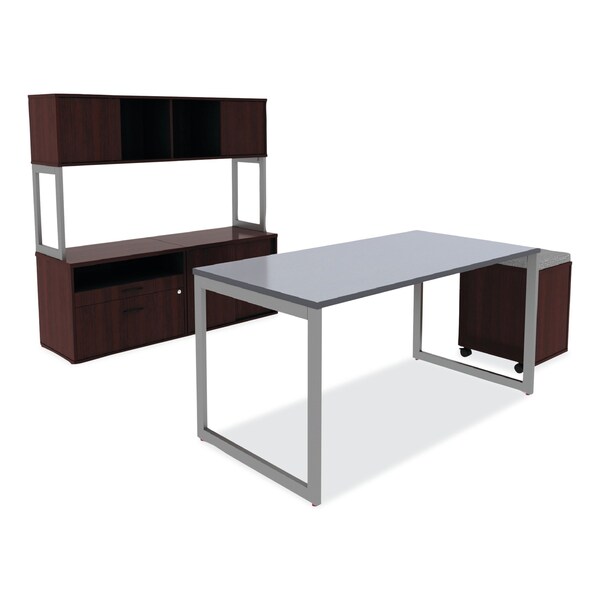 Alera 29-1/2" W 2 Drawer File Cabinets, Mahogany, Legal/Letter - ALELS583020MY