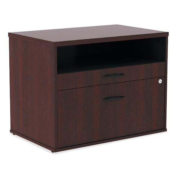 Alera 29-1/2" W 2 Drawer File Cabinets, Mahogany, Legal/Letter - ALELS583020MY