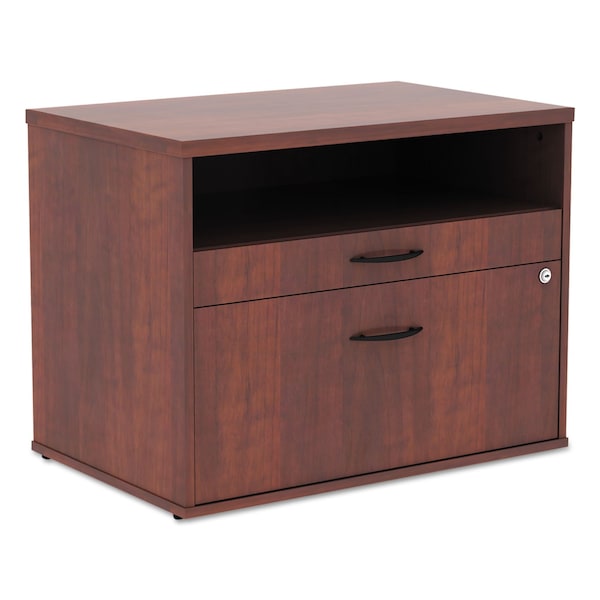 Alera 29-1/2" W 2 Drawer File Cabinets, Medium Cherry, Legal/Letter - ALELS583020MC