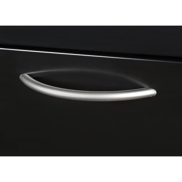 Fusion 15 W Storage > Pedestal Desk Drawers > Fusion Metal Pedestals, Black, 15 - MPBBF18ABK