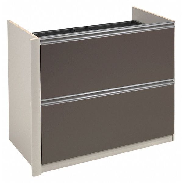 Connexion 33.90" W Pedestal, Oversized, Slate/Sandstone, Slate and Sandstone - 93620-1159