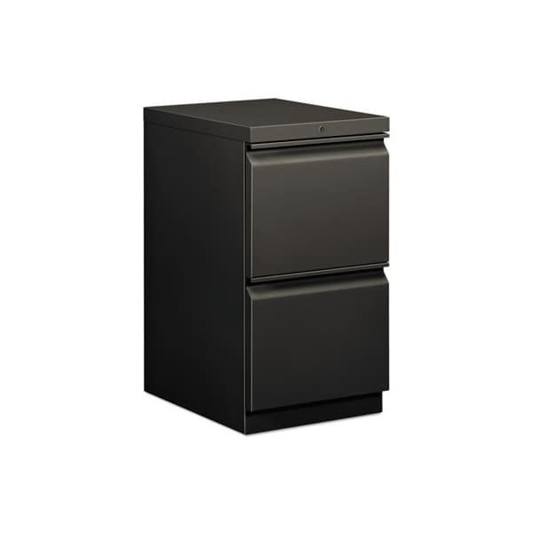 Hon HON, EFFICIENCIES MOBILE FILE/FILE PEDESTAL, 15W X 19.88D X 28H, CHARCOAL - 33820RS