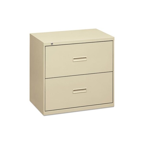Hon HON, 400 SERIES TWO-DRAWER LATERAL FILE, 36W X 18D X 28H, PUTTY - 482LL