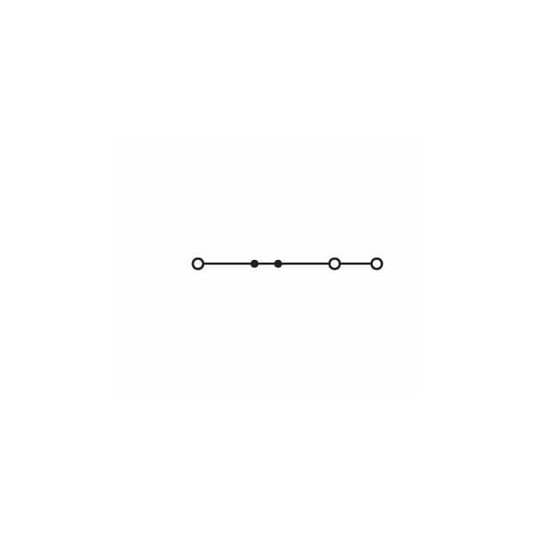 Wago 3 COND THRU TERMINAL BLOCKS, 12 AWG -22 AWG GREY,  - 2002-1301