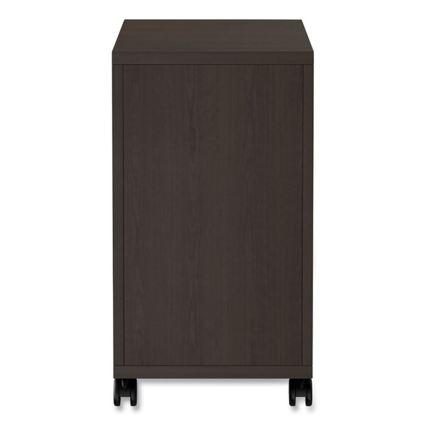 Alera 15.38" W 2 Drawer File Pedestal, Espresso, Legal/Letter - VA582816ES
