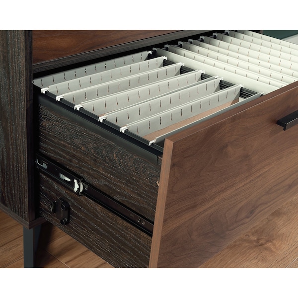 Sauder Canton Lane Lateral File Gw , Durable, 1 in. thick top - 431213