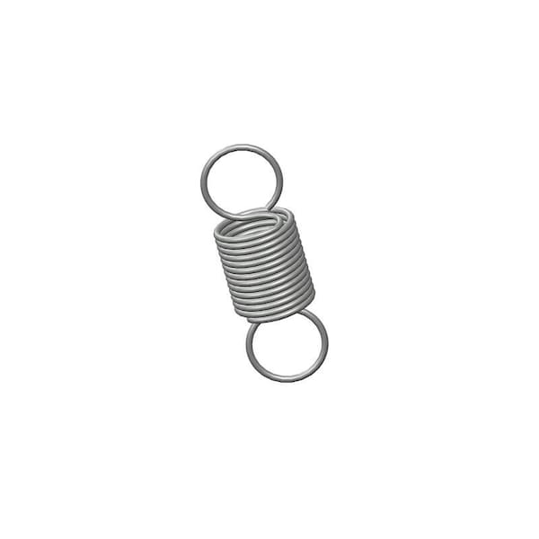 Approved Vendor Extension Spring, O= .500, L= 1.50, W= .041 - G609971524