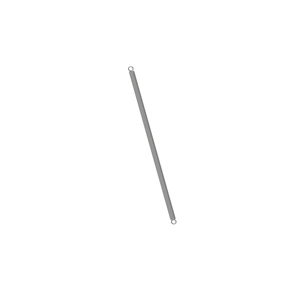 Approved Vendor Extension Spring, O=.5, L=16.38, W=.072 Cs-7 R - G509968341