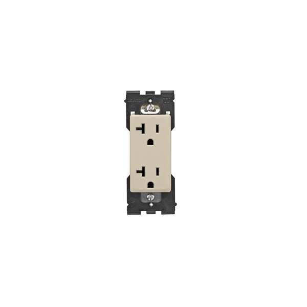 Leviton NEMA NEMA 5-20R 2.15 in H x Wallplate Mount - RER20-NS