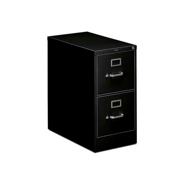 Ofm HON - 310 Series 2 Drawer Vertical File 26-1/2"D Letter Black - HON312PP