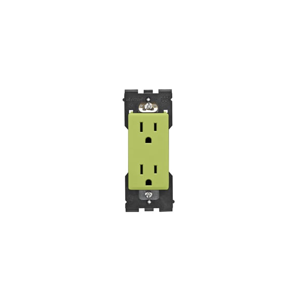 Leviton ELECTRICAL RECEPTACLES RENU 15A TR RCPT GRANNY SMITH - RER15-GS