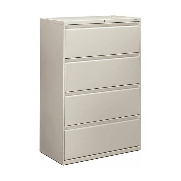 Hon FILE, LAT, 36in- 4 DRAWER, LGY - HON884LQ