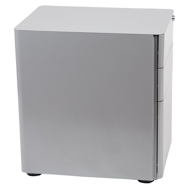Flash Furniture 3-Drawer Filing Cabinet, Gray - HZ-CHPL-01-GRY-GG