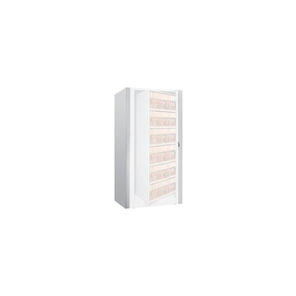 Datum Filing Systems Rotary File Cabinet Components, Legal End Panel Kit, 6-High, Light Gray - XLG-6E-T47