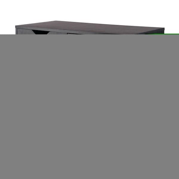 Winsome Wood 26.3 x 30.7 x 15.9 in. Halifax 2 Section Mobile Filing Cabinet, Black - 20431
