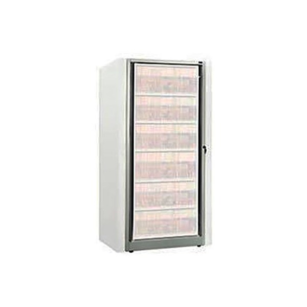 Datum Filing Systems Rotary File Cabinet Components, Base Adder Unit, Legal, 3-High, Light Gray - XSLG-A3E-T47