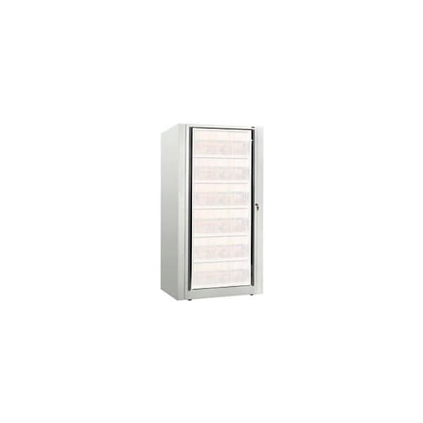 Datum Filing Systems Rotary File Cabinet Components, Base Starter Unit, Legal, 6-High, Bone White - XSLG-S6E-T15