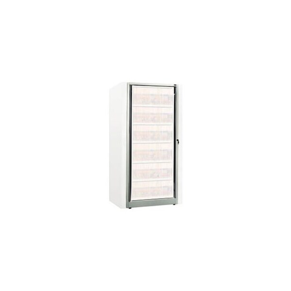 Datum Filing Systems Rotary File Cabinet Components, Base Adder Unit, Letter, 6-High, Light Gray - XSLT-A6E-T47