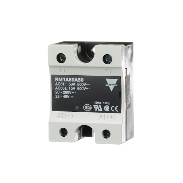 Relevadores de Estado Sólido Carlo Gavazzi - Relevador de Montaje Industrial SSR ZS 480V 25A 5-24 Vac/Dc - RM1A48M25