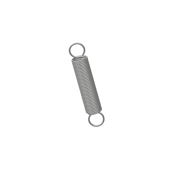 Approved Vendor Extension Spring, O= .500, L= 2.75, W= .045 - G909972122