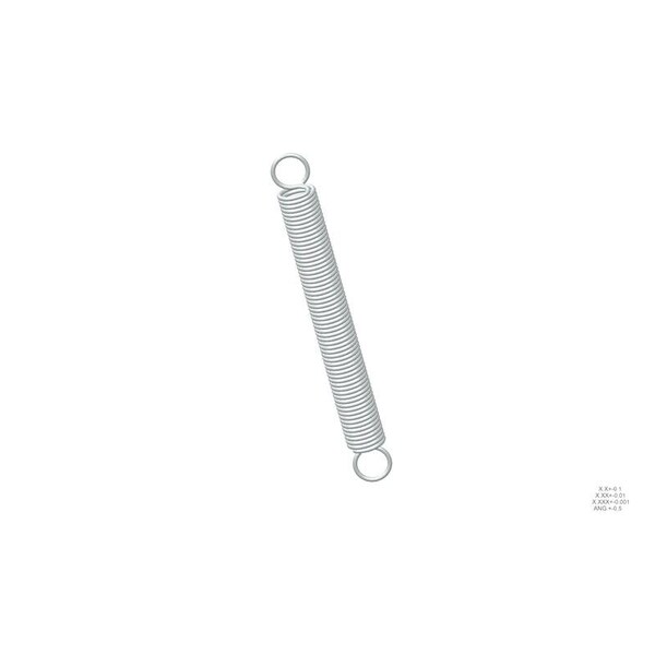 Approved Vendor Extension Spring, O=1.000, L= 9.00, W= .115 - G609968265