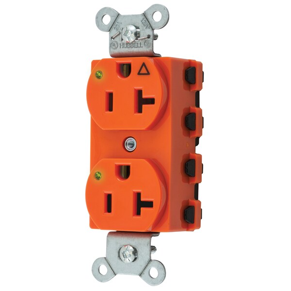 Hubbell Wiring Device-Kellems SnapConnect Receptacles SNAP5362IGL - SNAP5362IGL