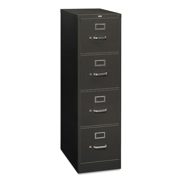 Hon 15" W 4 Drawer File Cabinet, Charcoal, Letter - H314.P.S