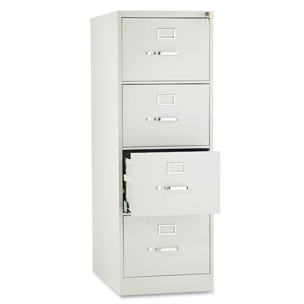 Hon 18-1/4" W 4 Drawer File Cabinet, Light Gray, Legal - H514C.P.Q