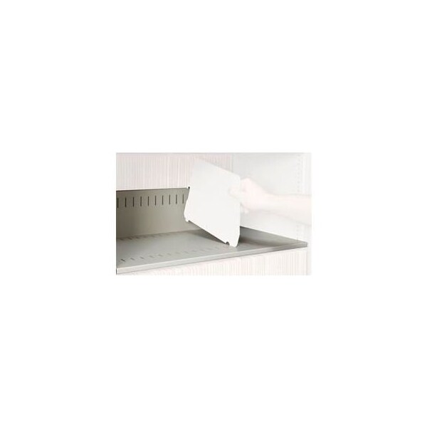 Datum Filing Systems Rotary File Cabinet Components, Slotted Shelf, Letter Depth, Bone White - XSLT-T15
