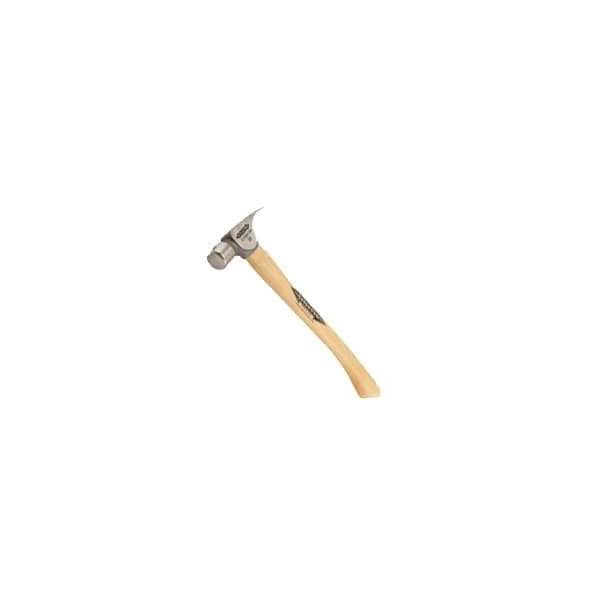 Stiletto STILETTO FH10C Straight Claw Finishing Hammer, 10 oz Head, Titanium Head, Brown/Tan Handle - FH10C