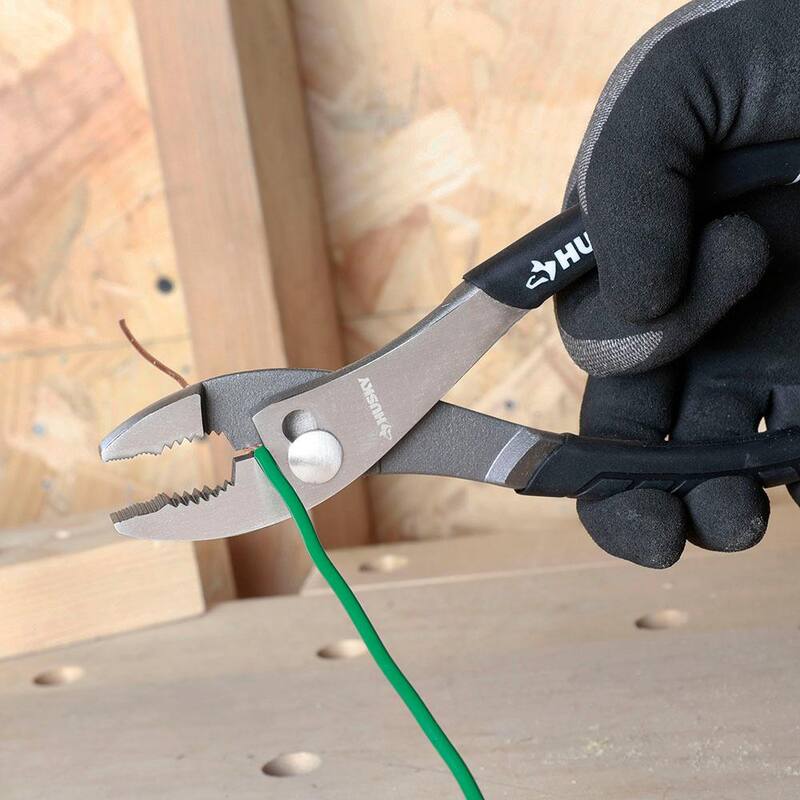 Husky 8 in. Standard Slip Joint Pliers - 91227