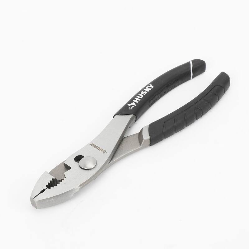 Husky 8 in. Standard Slip Joint Pliers - 91227