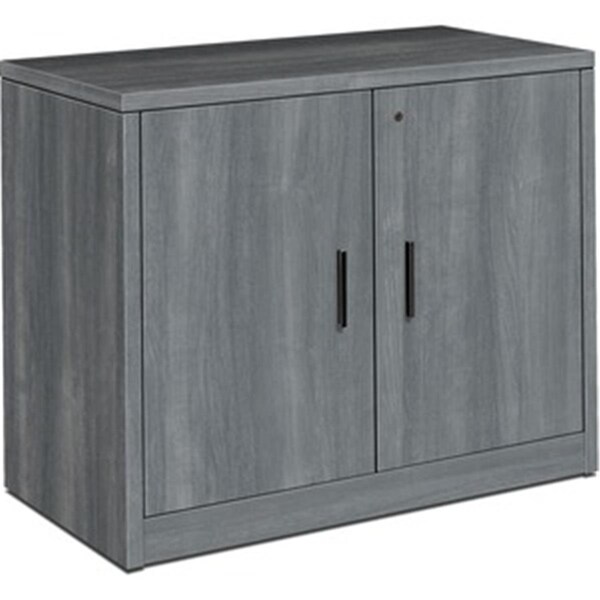 Juki Furniture 36 in. 10500 Series Sterling Ash Laminate Desking Storage Cabinet - JU2489367
