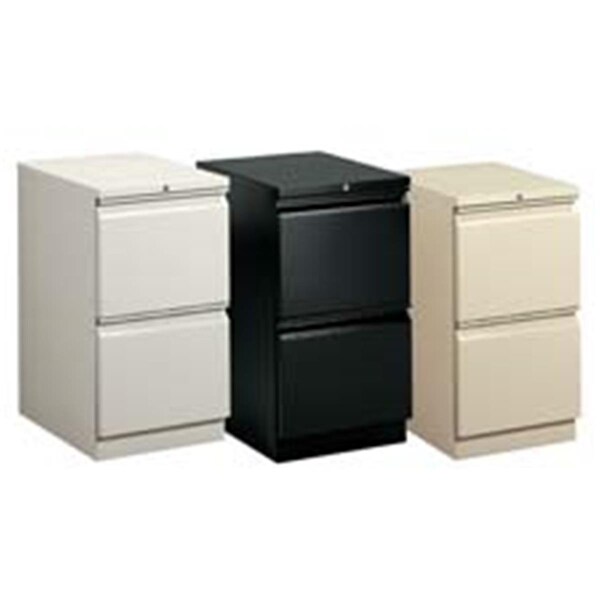 Highboy Mobile Pedestal- File-File- R Pull- 15in.x22-.88in.x28in.- Black - HI517491