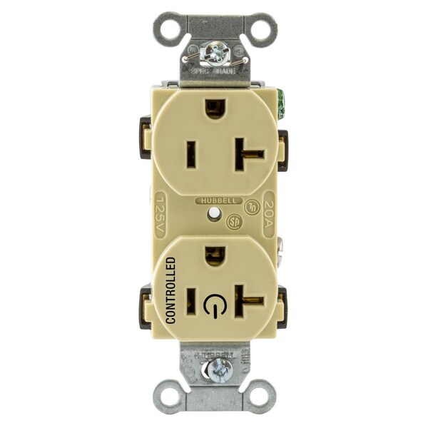 Hubbell Wiring Device-Kellems Construction/Commercial Receptacles BR20C1I - BR20C1I