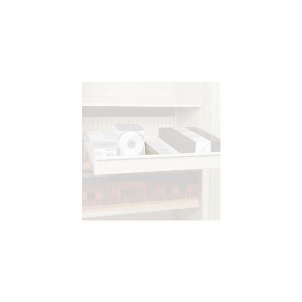 Datum Filing Systems Rotary File Cabinet Components, 3" Media Divider (Each), Bone White - XL-MD3-T15