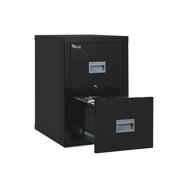 Fire King International FILE, 2DRW, LTR/LGL, INSL, BK - 2P1825CBL