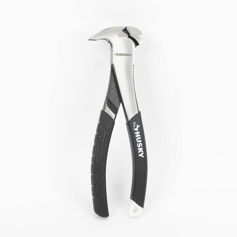 Husky 7 in. End Nipper with Hammer Head - 90148