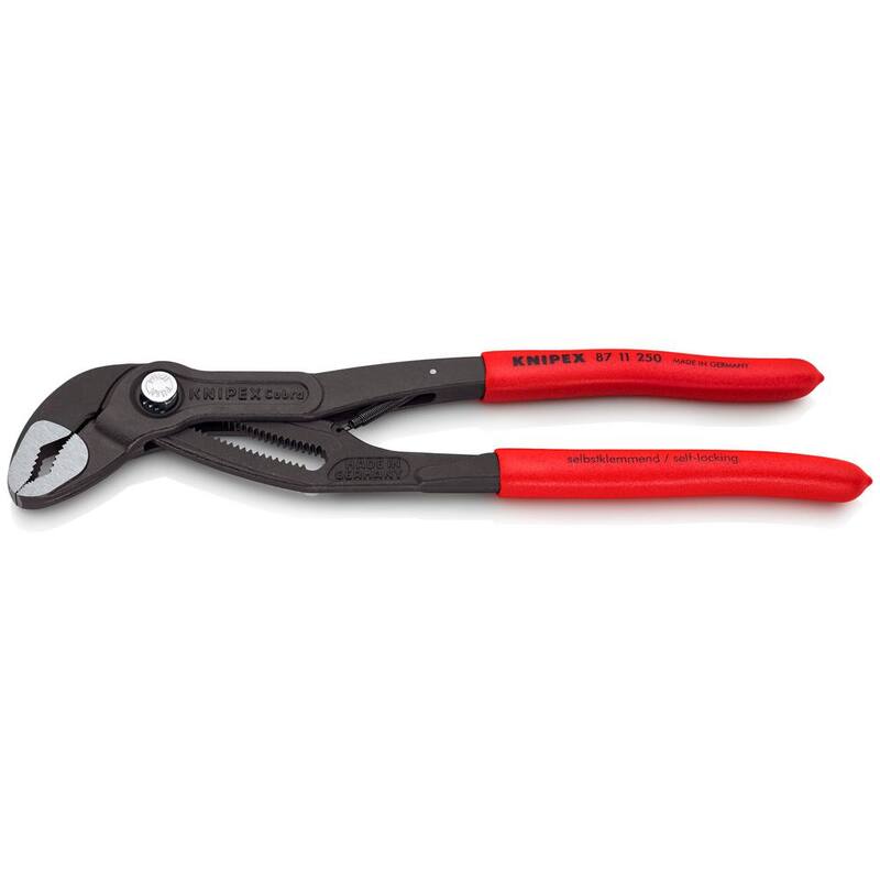 KNIPEX Cobra Series 10 in. Spring Loaded Water Pump Pliers - 87 11 250