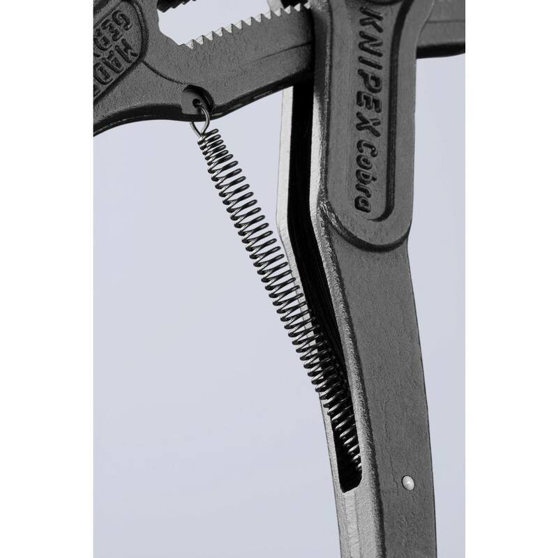 KNIPEX Cobra Series 10 in. Spring Loaded Water Pump Pliers - 87 11 250