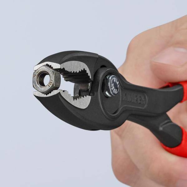 KNIPEX 8 in. TwinGrip Slip Joint Pliers - 82 01 200
