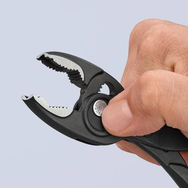 KNIPEX 8 in. TwinGrip Slip Joint Pliers - 82 01 200