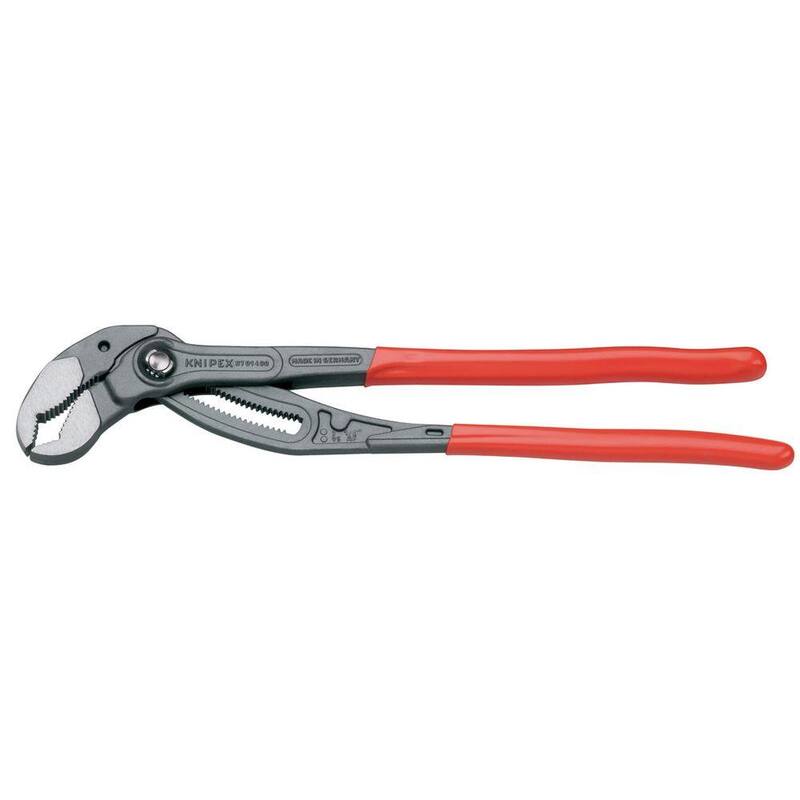 KNIPEX Heavy Duty Forged Steel 16 in. Extra Large Cobra Pliers with 61 HRC Teeth - 87 01 400 US
