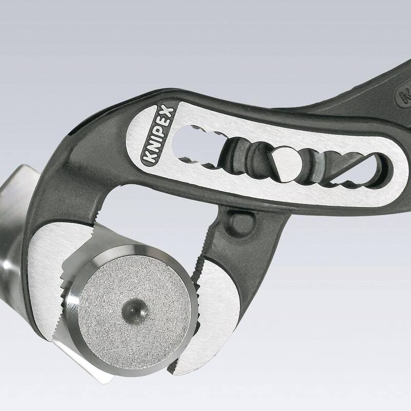 KNIPEX Heavy Duty Forged Steel 10 in. Alligator Water Pump Pliers with 61 HRC Teeth - 88 01 250