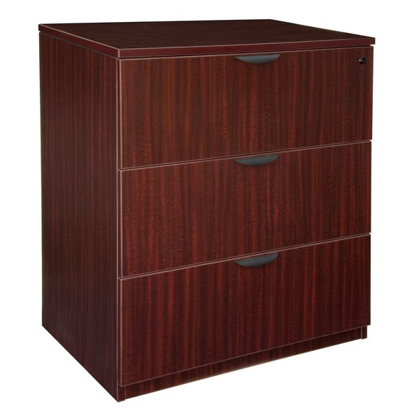 Legacy Legacy Stand Up Lateral File, Mahogany, Mahogany, Letter/Legal - LSLF4136MH