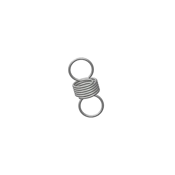 Approved Vendor Extension Spring, O=1.250, L= 3.00, W= .105 - G109970027